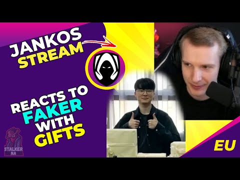 Jankos Reacts to FAKER With GIFTS 👀