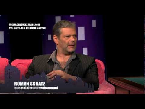 Tuomas Enbuske Talk Show - Roman Schatz kertoo isän ja pojan välisistä leikeistä