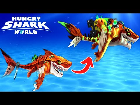 Hungry Shark World : ATOMIC Shark VS MELTDOWN Shark | Gameplay Walkthrough #40