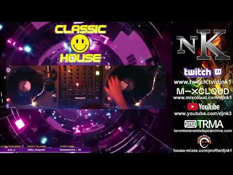 DJ NK - All Vinyl 80s & 90s Classic House Mix