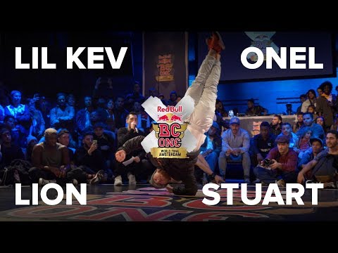 LIL KEV vs STUART vs LION vs ONEL / SELECTION / RED BULL BC ONE 2017 POWERMOVE & TRICK BATTLE