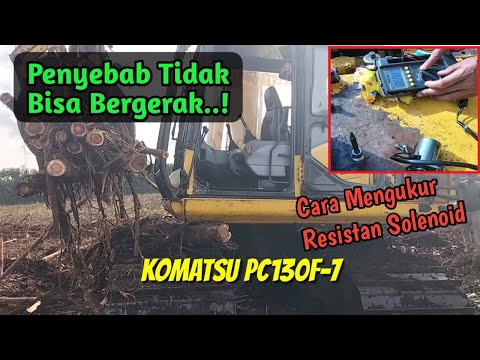 PC130F-7, Mesin Menyala Tapi Tidak Bisa Bergerak..?! Ini Solusinya..