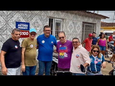 Deputado Estadual de Pernambuco, Antônio Moraes com Edvaldo de Caricé