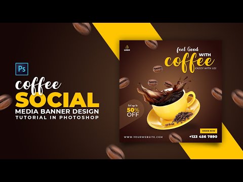 How to Design Furniture Social Media Banner Adobe Photoshop Tutorial Speed Art Grafix Mentor