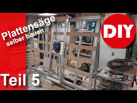 Plattensäge selber bauen Teil 5 Ende DIY Werkstatt