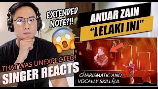 Anuar Zain - Lelaki Ini [LIVE] in Singapore Concert | SINGER REACTION