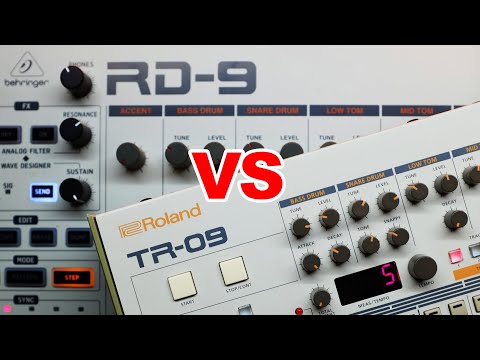 Behringer RD-9 vs Roland Boutique TR-09