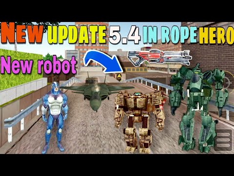 New update 5.4 | two new transformer | Rope hero vice town |  naxeex ltd.| BLACK SPIDER 2.0 ||