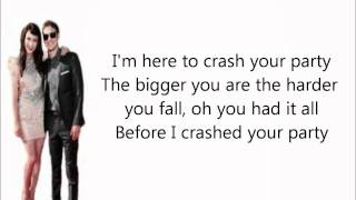 Karmin - Crash Your Party (OFFICIAL LYRIC VIDEO)