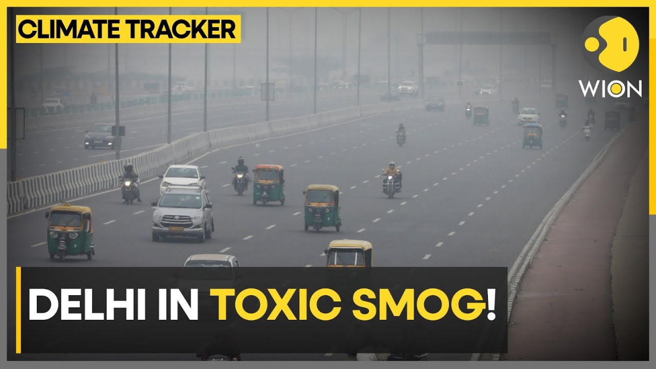 Delhi Air Pollution Hits Emergency Level, City Grapples With Toxic Smog | CLIMATE TRACKER