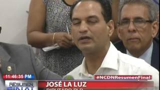 Diputado José La Luz critica sistema de seguridad ciudadana del país