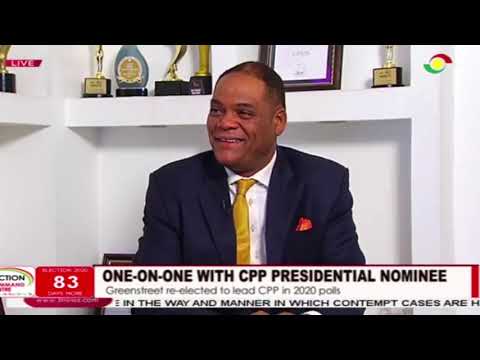 One-on-one with Convention People's Party's (CPP) Presidential Candidate Ivor Kobina Greenstreet