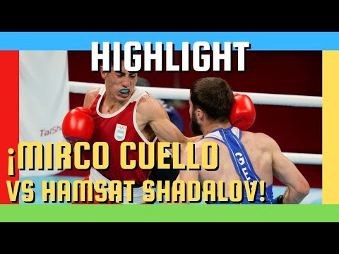 Mirco CUELLO vs Hamsat SHADALOV |Olympics TOKIO 2020 (Highlight) #olimpiadas