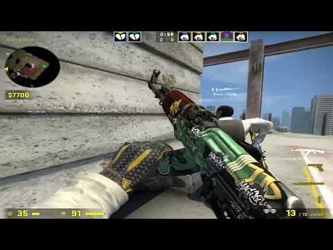 CS GO POV Spirit Patsi (25/14) vs 00NATION (vertigo) @IEM Cologne 2022 Play In