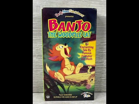 Banjo The Woodpile Cat 1993 VHS