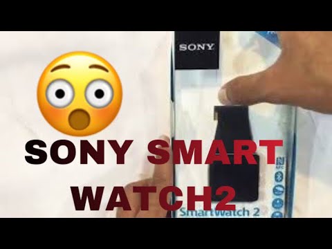 Sony smart watch 2 ⌚️ unboxing🤩