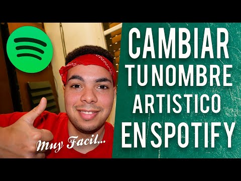 CAMBIAR TU NOMBRE DE ARTISTA EN SPOTIFY | MUY FACIL ! ????