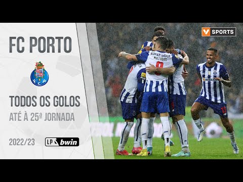 FC Porto: Golos até à 25.ª jornada (Liga 2022/2023)