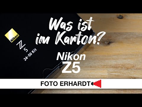 Was ist im Karton? Nikon Z5 24-50 (Unboxing)
