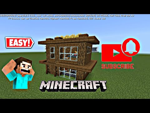 EPIC! Building a Survival Wooden House in Minecraft!