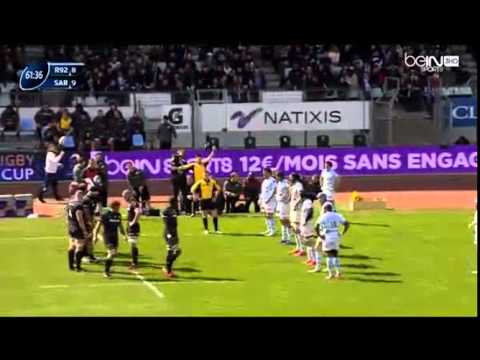 Racing Saracens ERCC 2014_2015  2eme Mi Temps