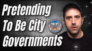 Pretending to be City Governments on Facebook
