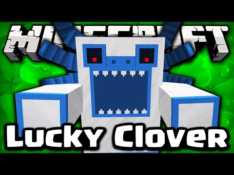 Minecraft - LUCKY CLOVER BOSS CHALLENGE - MUTANT YETI! (Twilight Forest / Lucky Clover Mod)