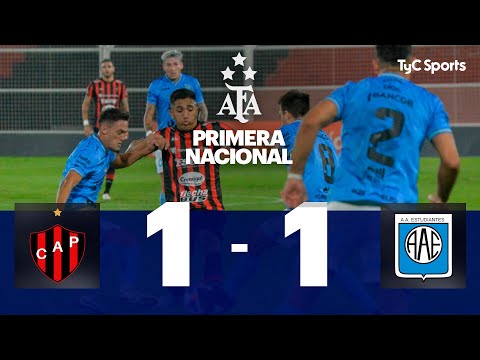 Patronato 1-1 Estudiantes (RC) | Primera Nacional | Fecha 12  (Zona A)