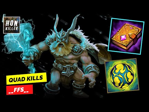 HoN Thunderbringer GRIMOIRE OF POWER with RESTORATION STONE