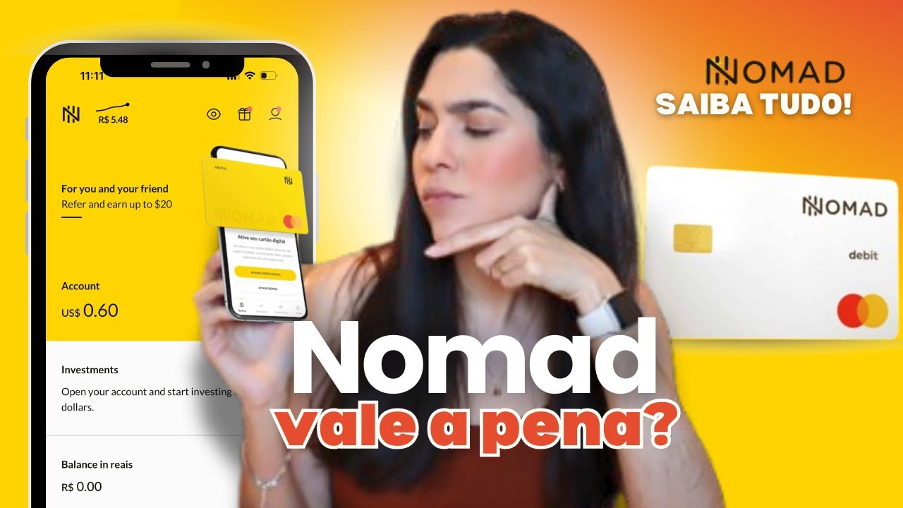 NOMAD CARTAO E CONTA, TUDO QUE PRECISA SABER!