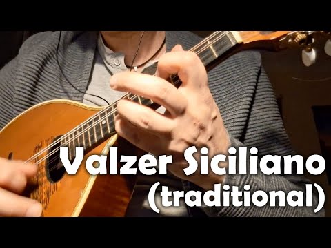 Valzer Siciliano mandolin and guitar duo / Score + tab