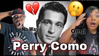 WE DIDN&#39;T KNOW THIS SONG HAS A GUY VERSION! PERRY COMO - KILLING ME SOFTLY WITH HER SONG (REACTION)