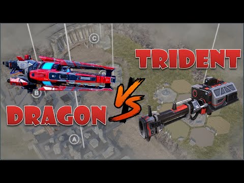 Trident vs Dragoon heavy weapon comparison war robots
