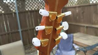 Video thumbnail for USA made Ovation Custom Legend C2079LX for sale. by Brad Falkner