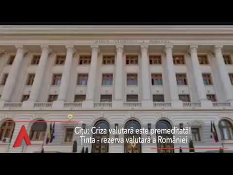 Stiri Mediafax 23 Ianuarie - Cîțu: Deprecierea leului, premeditată