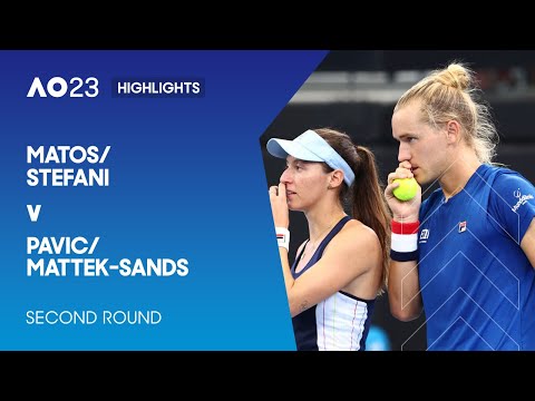 Matos/Stefani v Pavic/Mattek-Sands Highlights | Australian Open 2023 Second Round