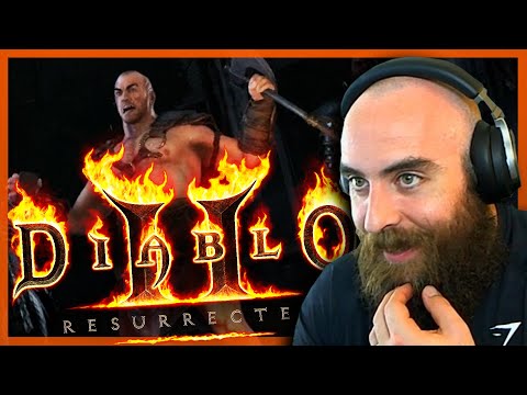 Diablo 2 Resurrected: First Look w/ Bajheera (Part 1) - Alpha Barbarian Gameplay #BlizzEarlyAccess