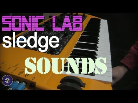 StudioLogic Sledge VA Polysynth - Sounds Audition