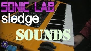 StudioLogic Sledge VA Polysynth - Sounds Audition