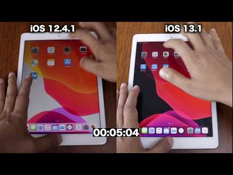 iOS 13.1 vs iOS 12.4.1 speed test on ipad pro | iSuperTech