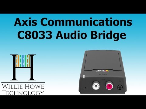 Axis Communications Audio Bridge C8033