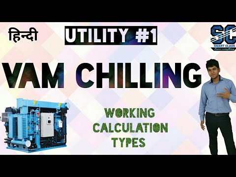 [Hindi] VAM - Vapour absorption refrigeration system chilling machine-LiBr Video