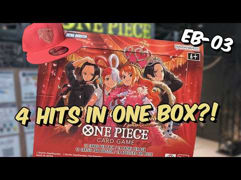 EB-03 Booster Box 2 Opening:  Extra Booster: One Piece Heroines Edition  (ENGLISH) - One Piece TCG