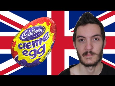 Trying Cadbury Cream Eggs