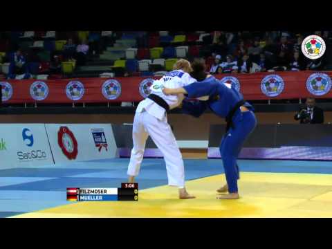 Judo Grand-Prix Samsun 2013: Sabrina FILZMOSER (AUT) - Johanna MUELLER (GER) Final [-57kg]