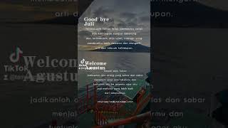 Download lagu Story Wa 28 Detik God Bye Bulan July Dan Welcome Bulan Agustus 2022 | Story Sw Terbaru 2022 (@ mp3