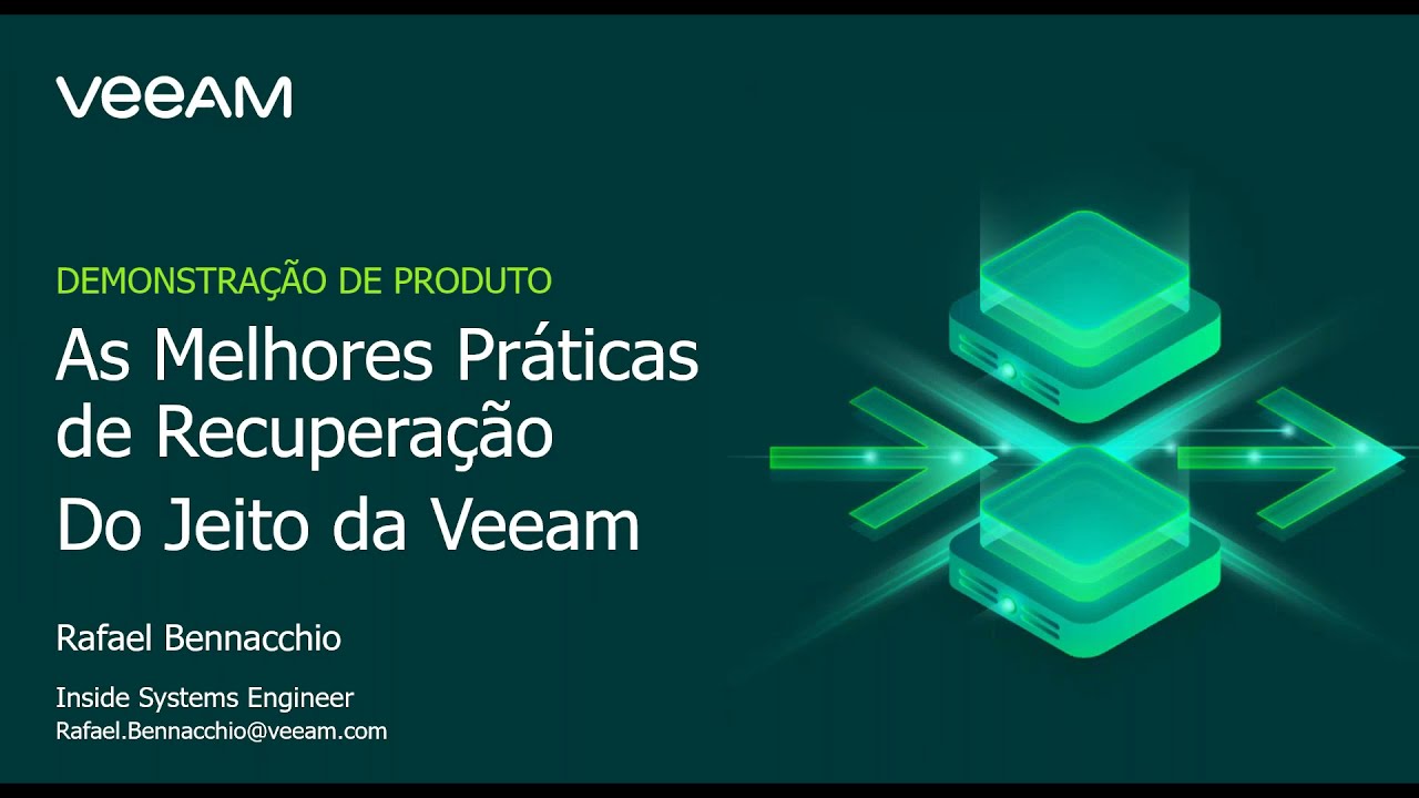 Demonstração de produto: Veeam Backup & Replication – Imersão em Recuperação  video