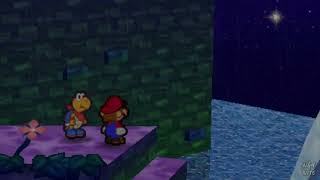 pov: You Stay the Night in a City in the Stars in Paper Mario 64 with Rain and Music