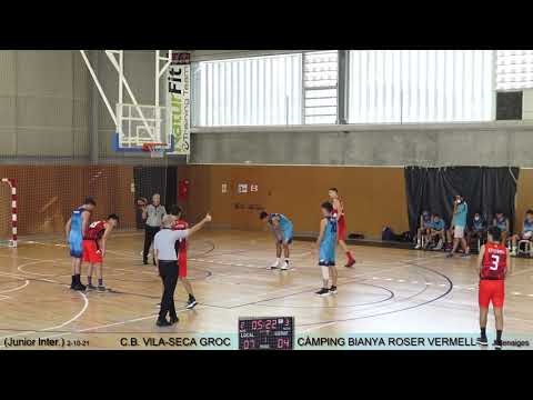 CLUB BASQUET VILA-SECA   -  CAMPING BIANYA ROSER VERMELL    (02-10-21)