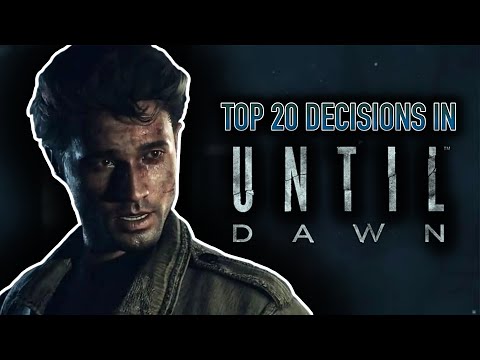 The 20 Most CRUCIAL Decisions in UNTIL DAWN You Need to Know!! #horror #gaming